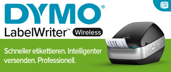 DYMO LabelWriter Wireless – Etikettendrucker, Thermodirekt, WLAN, für LabelWriter-Etiketten