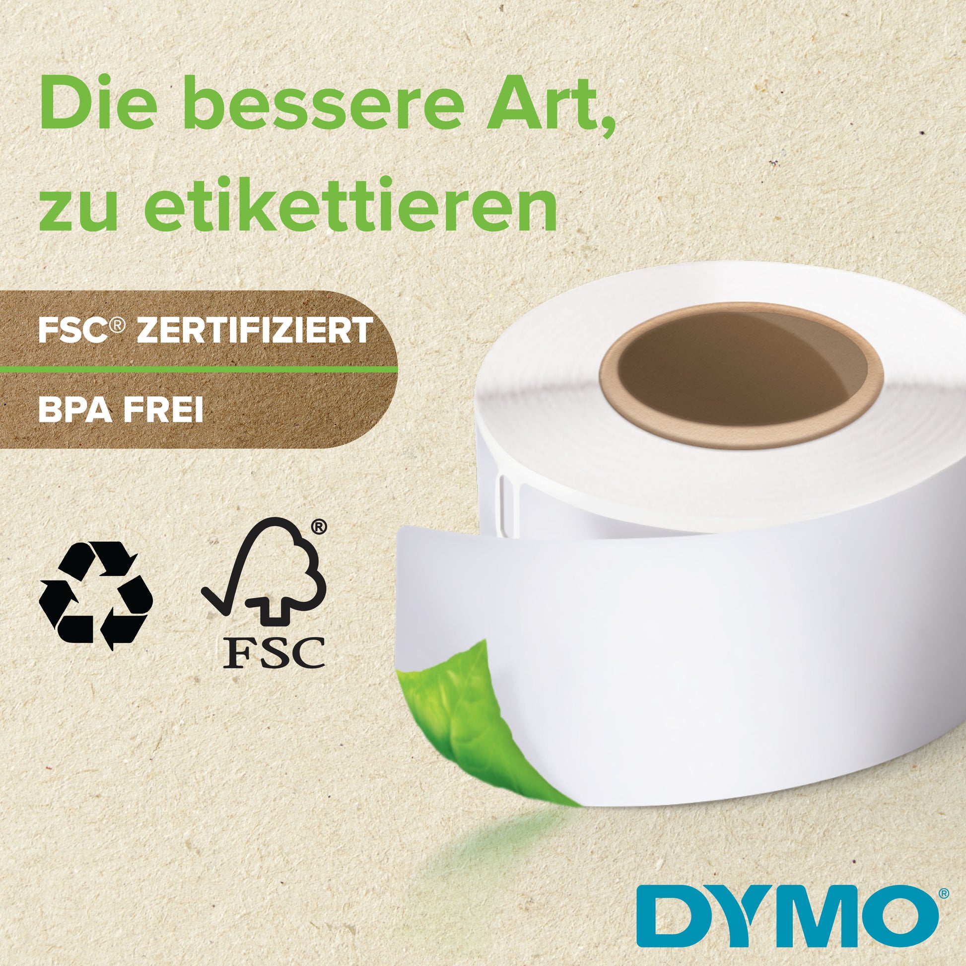 DYMO LabelWriter 450 Duo – Etikettendrucker, Thermodirekt, bis 60 mm, für D1-Bänder 6–24 mm
