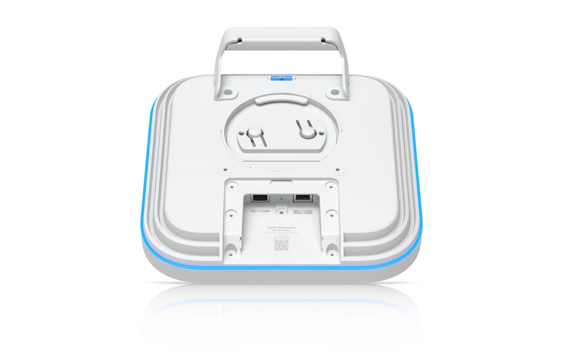 Ubiquiti UniFi E7 Campus – Wi-Fi 7 Access Point, Tri-Band (2,4/5/6 GHz), 10GbE, PoE++, IP67, Weiss
