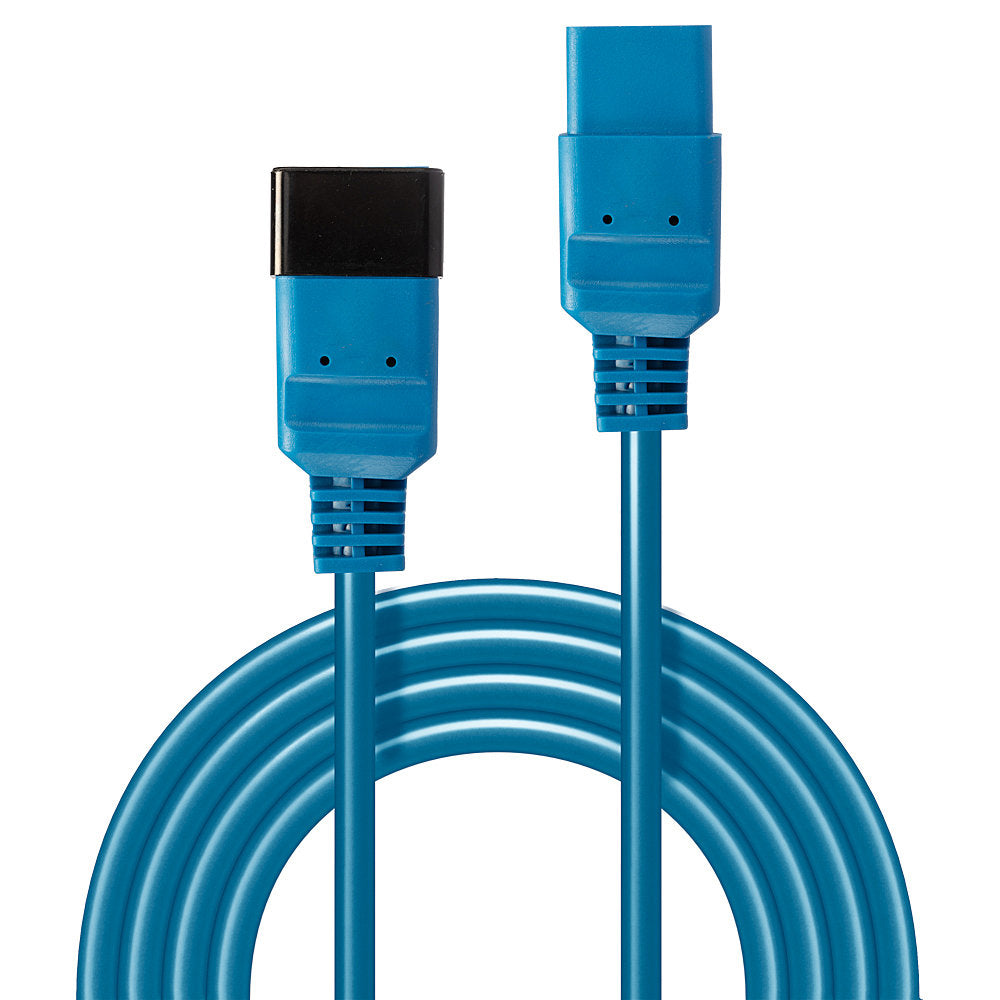 Lindy Netzkabel, IEC C19 auf IEC C20, 1 m, Blau