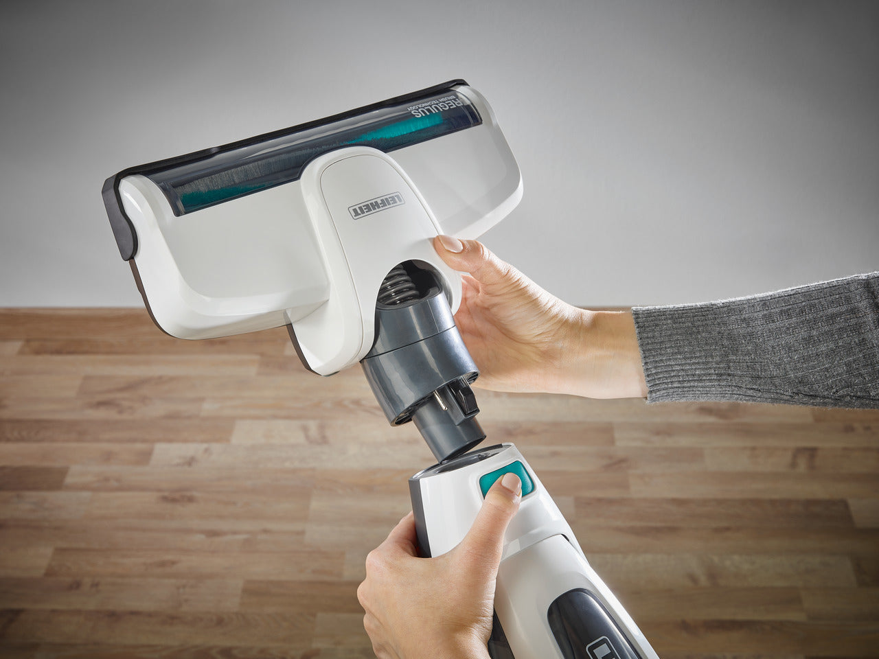 Leifheit Staubsauger – 2-in-1, 125 W, 0,5 l, Akkubetrieb