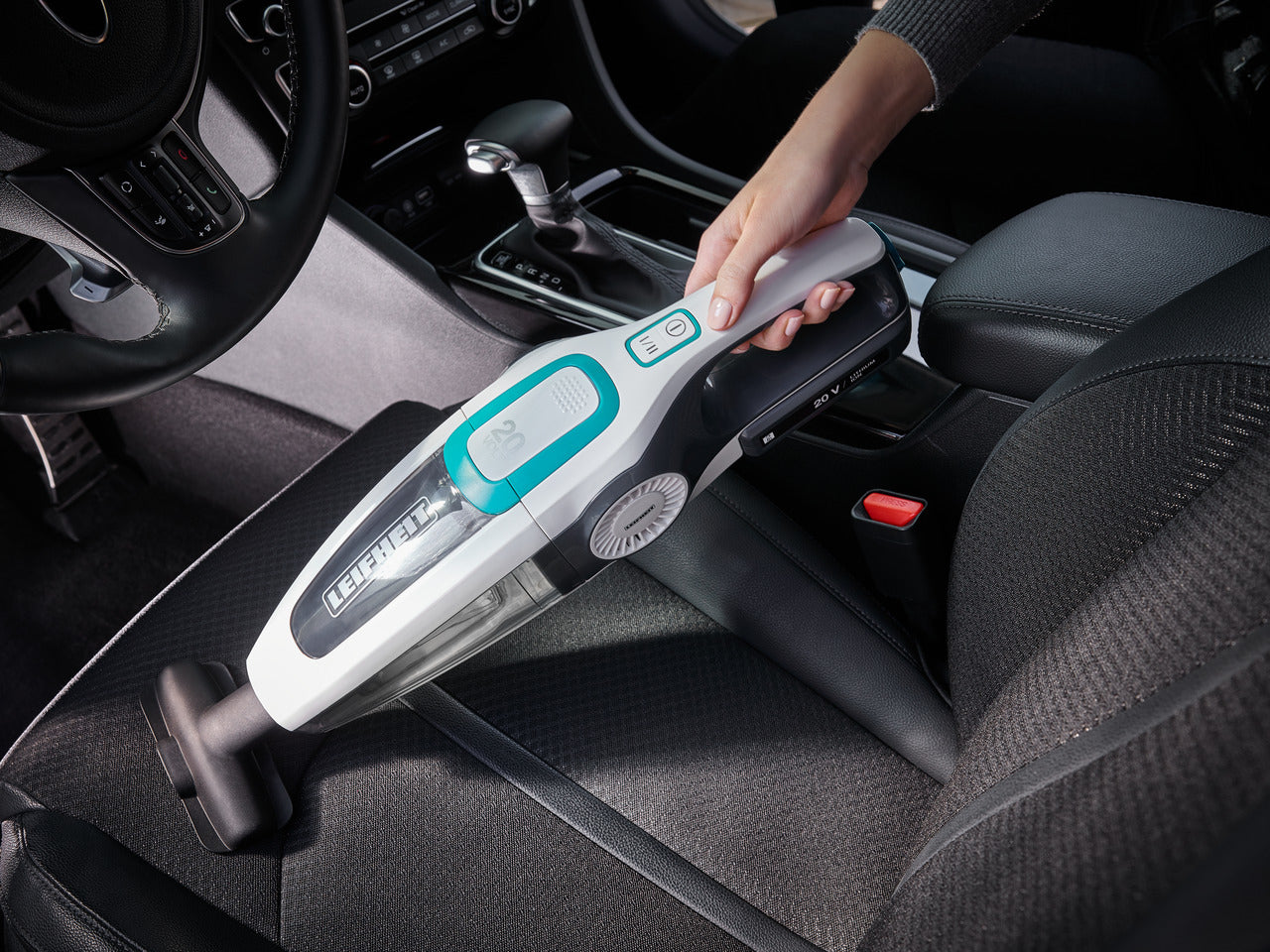 Leifheit Staubsauger – 2-in-1, 125 W, 0,5 l, Akkubetrieb