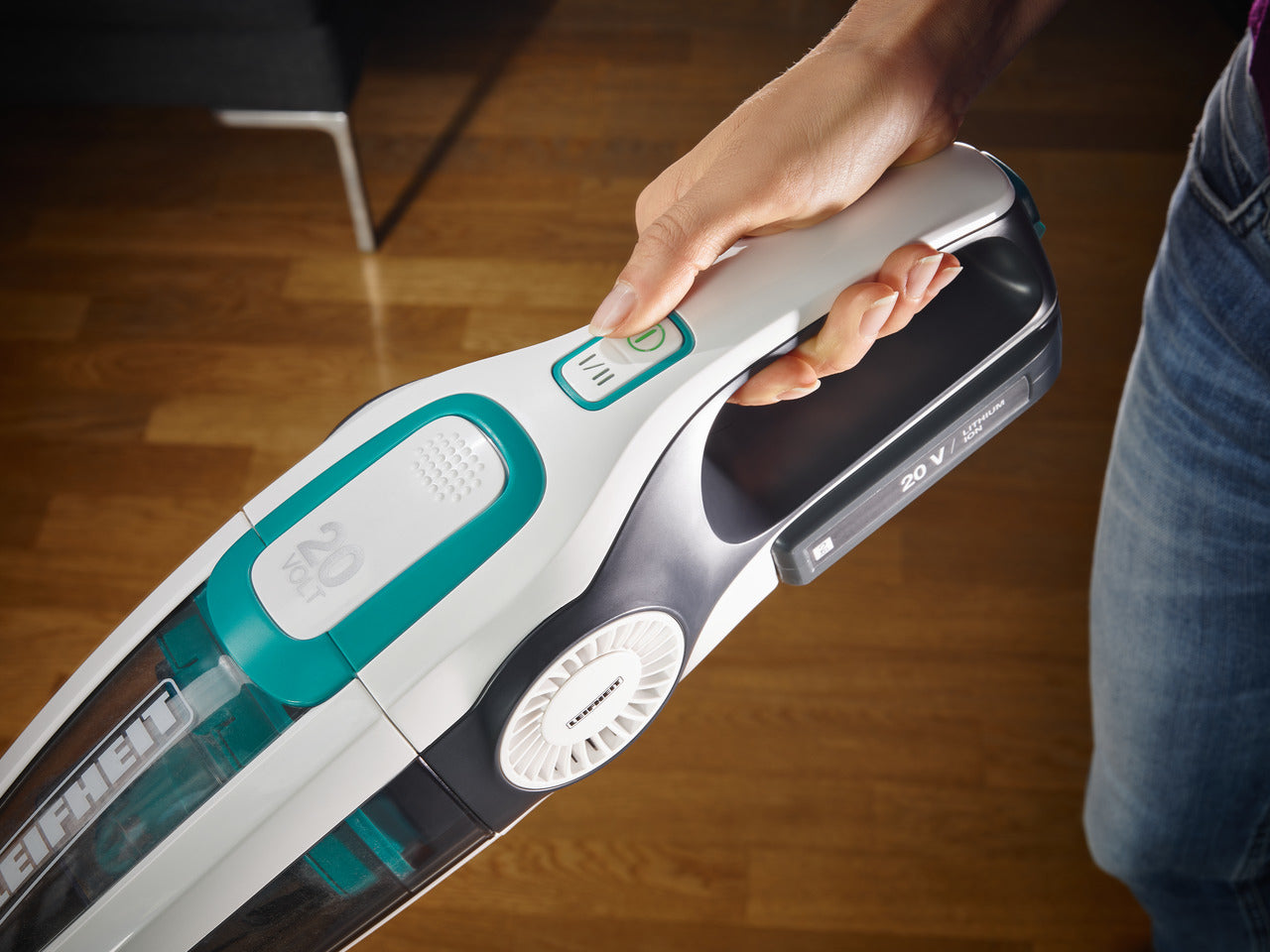 Leifheit Staubsauger – 2-in-1, 125 W, 0,5 l, Akkubetrieb