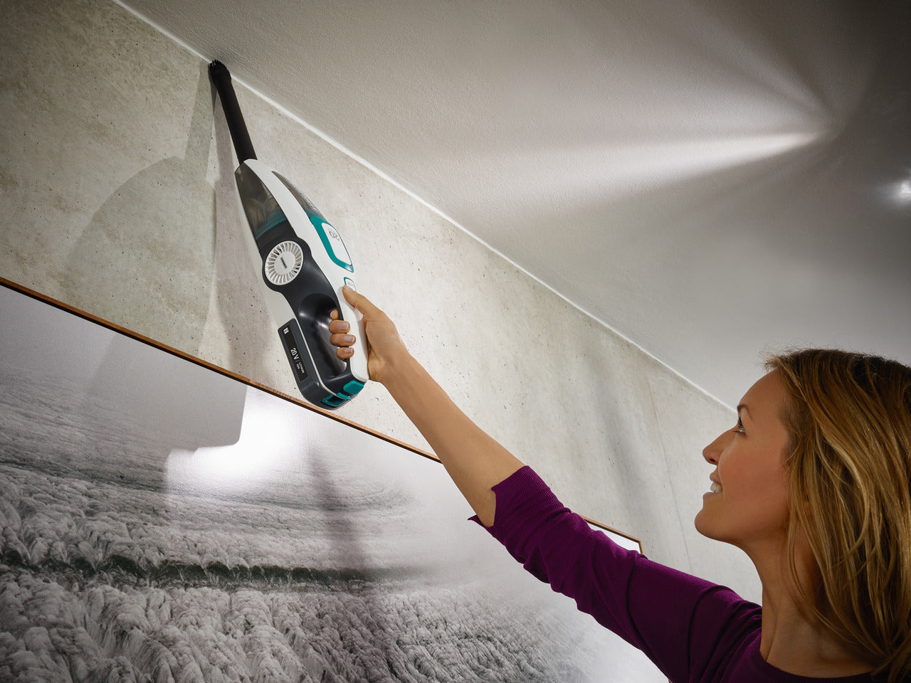Leifheit Staubsauger – 2-in-1, 125 W, 0,5 l, Akkubetrieb