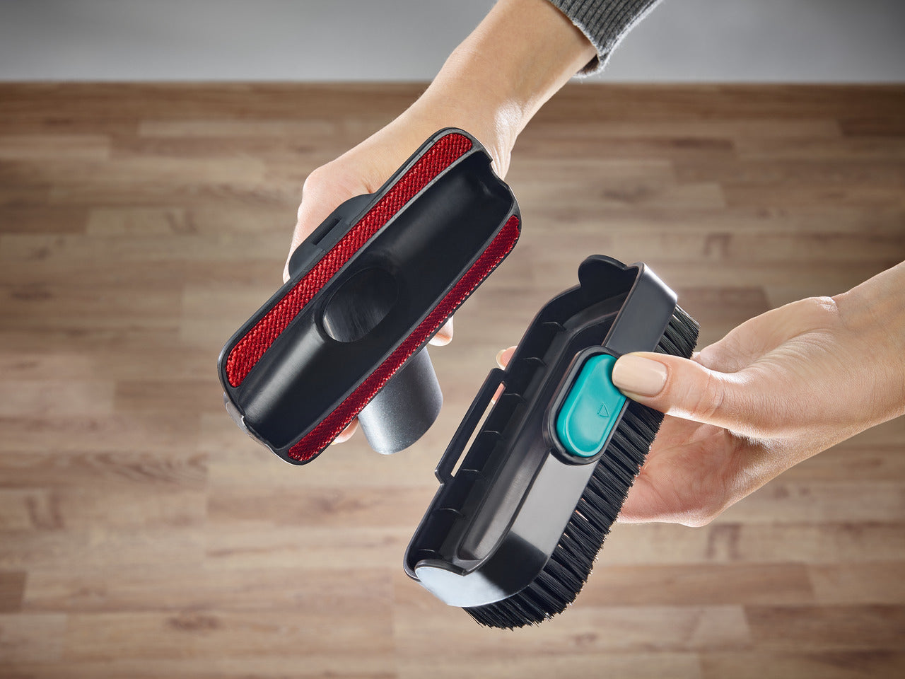 Leifheit Staubsauger – 2-in-1, 125 W, 0,5 l, Akkubetrieb