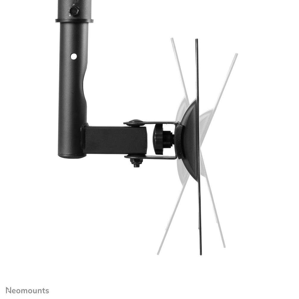 Neomounts Deckenhalterung – 10–40" – VESA 75×75–200×200 – bis 30 kg, Teleskopmast – FPMA-C060BLACK
