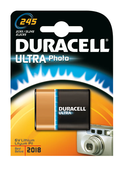 Duracell 2CR5 Batterie, Nickel-Oxyhydroxid (NiOx), 6 V – 1 Stk.
