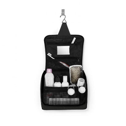 Reisenthel Kosmetiktasche XL – Wasserfest – 28 × 25 × 10 cm – Schwarz, Polyester, 1 Stk.