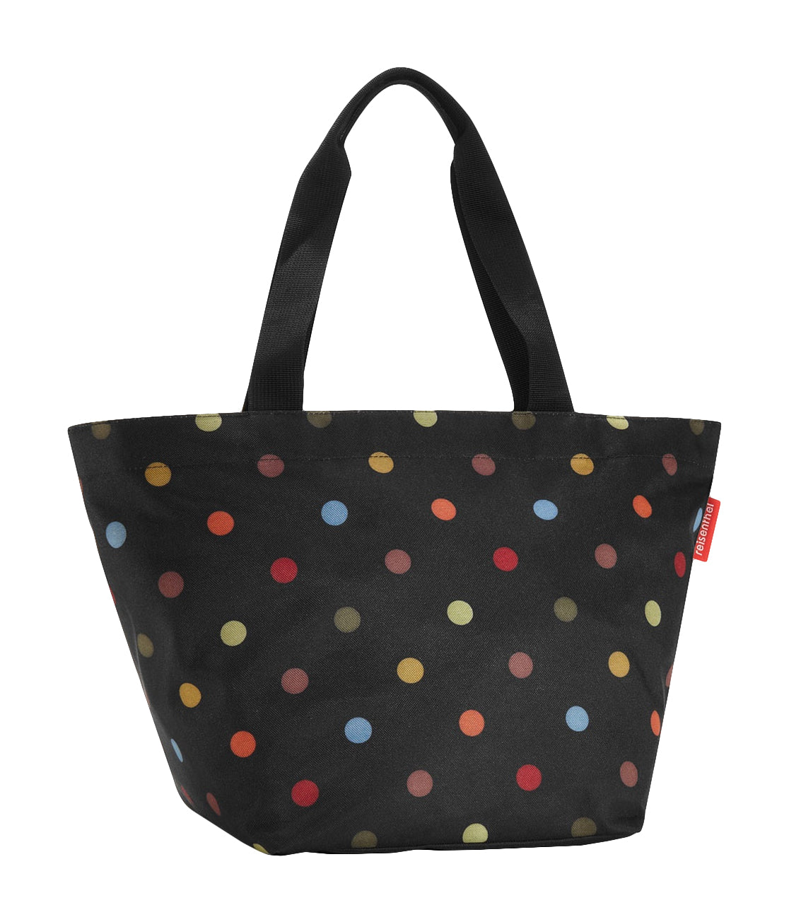 Reisenthel Einkaufstasche Shopper M – 15 l – 51 × 30,5 × 26 cm – Polyester – Punkte