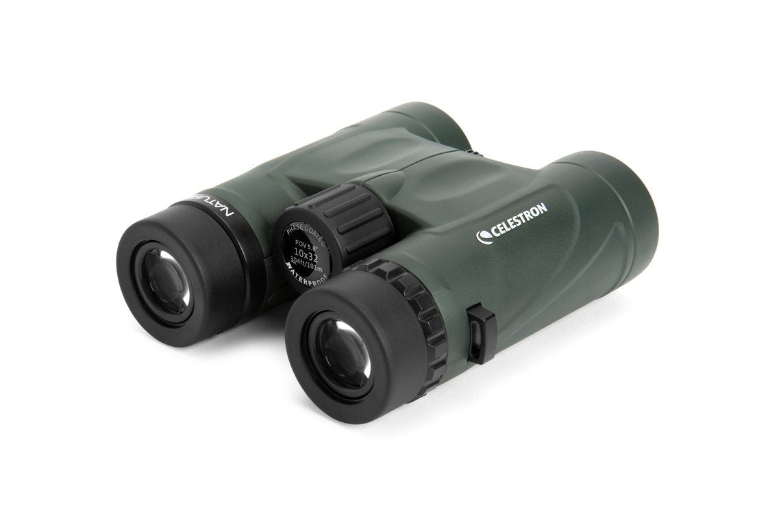 Celestron Kompaktfernglas Nature DX – 10×32 mm, schwarz-grün