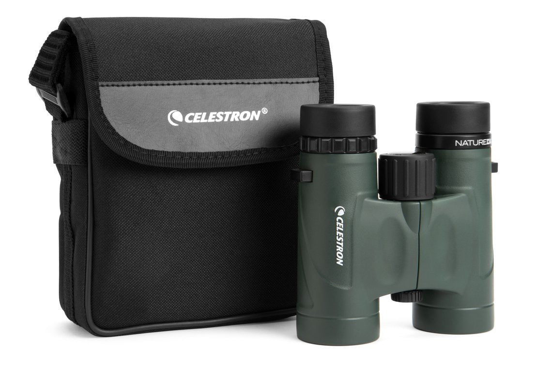 Celestron Kompaktfernglas Nature DX – 10×32 mm, schwarz-grün