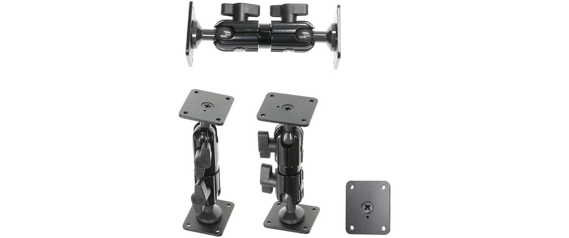 Brodit Sockelhalterung 5" – Auto-Halterung – Armaturenbrett (AMPS) – Schwarz