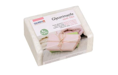 GLOREX Seife – Glycerin, Öko – 500 g – weiss