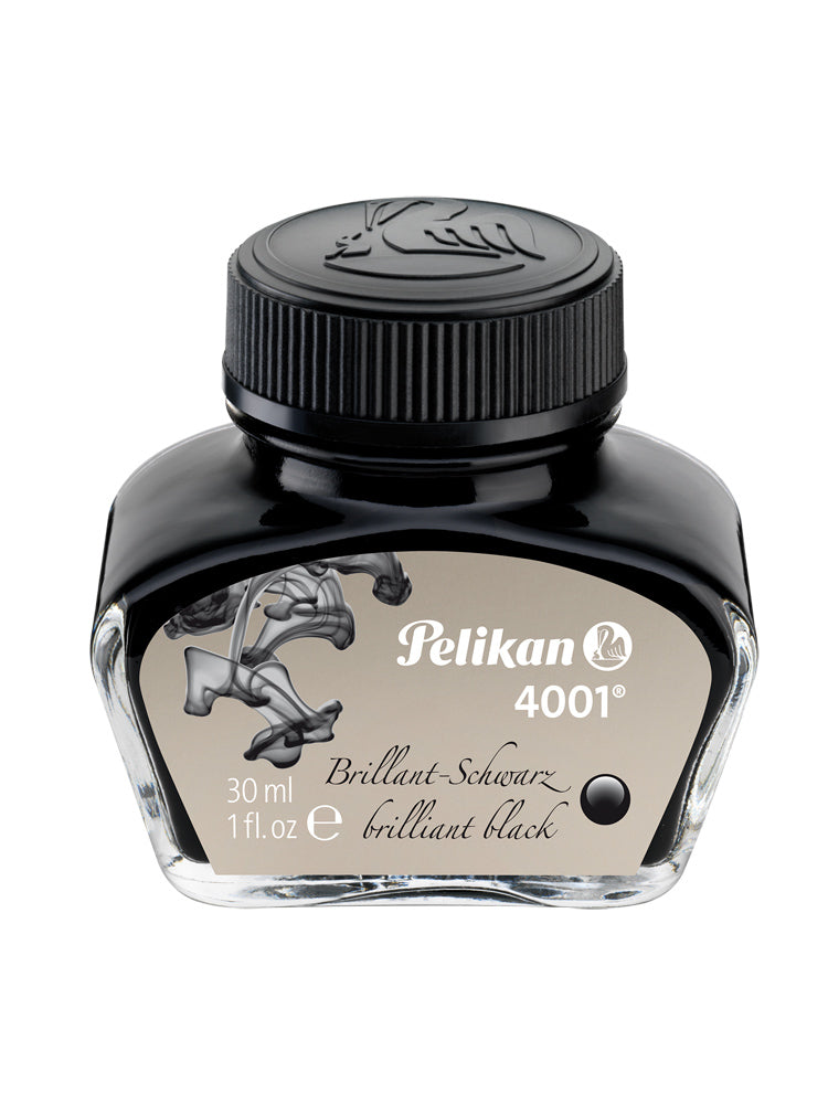 Pelikan Tintenglas 4001 – Schwarz, geruchsarm, 30 ml
