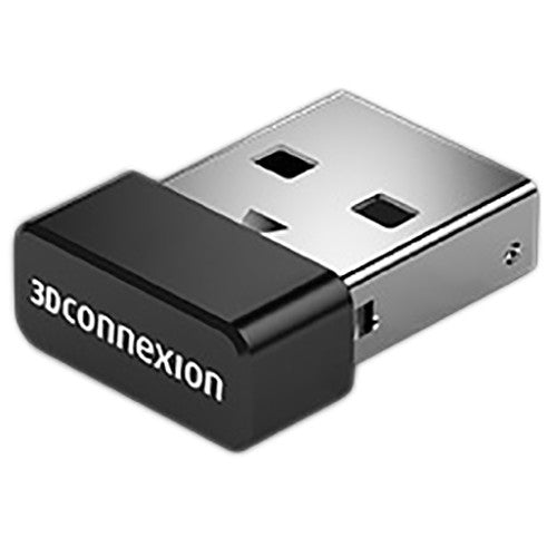 3Dconnexion 3DX-700069 – Universeller Empfänger – USB + RF 2,4 GHz, Schwarz, für SpaceMouse & CadMouse