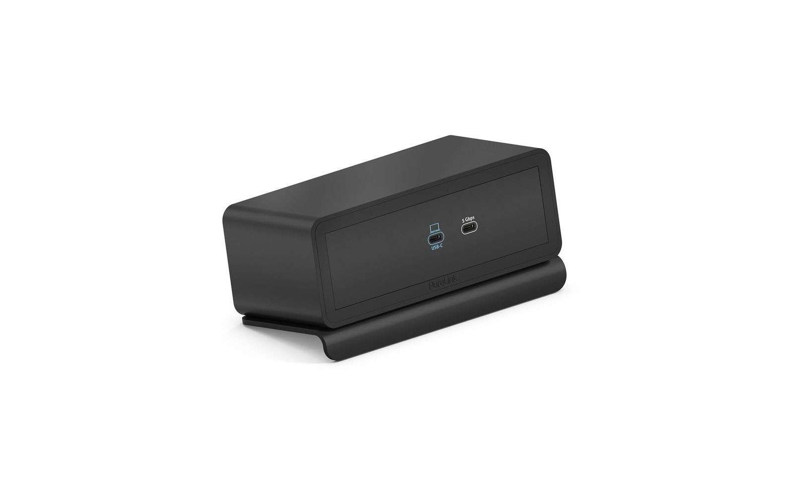 Purelink M2-ENC07-9940 Dockingstation – USB-C, 2× HDMI, 2× USB-A, 100 W PD, GbE, für universelle Geräte