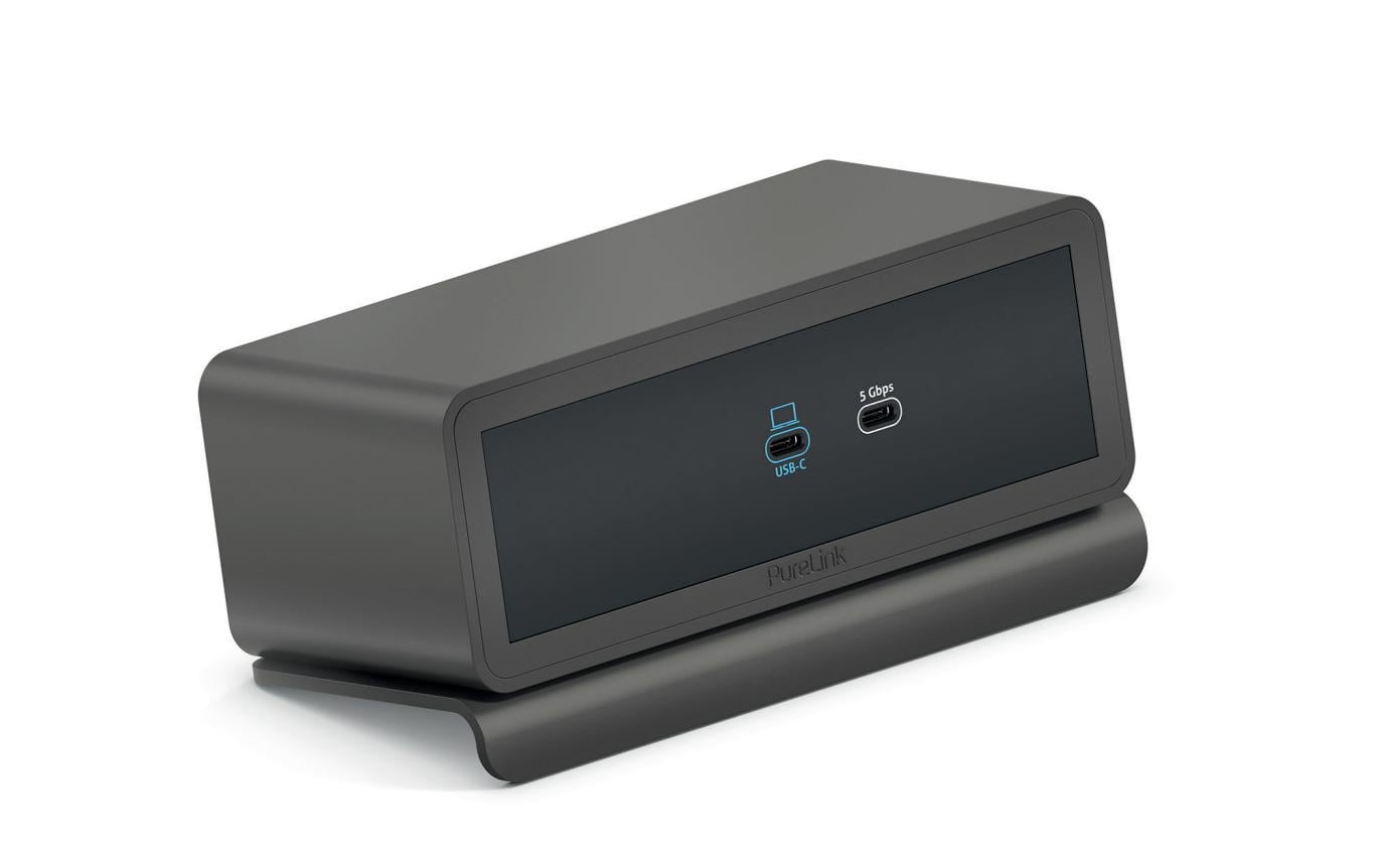 Purelink mediahub2 M2-ENC07-9942 Dockingstation – USB-C, 2× HDMI, 2× USB-A, 100 W PD, GbE, für Universalgeräte