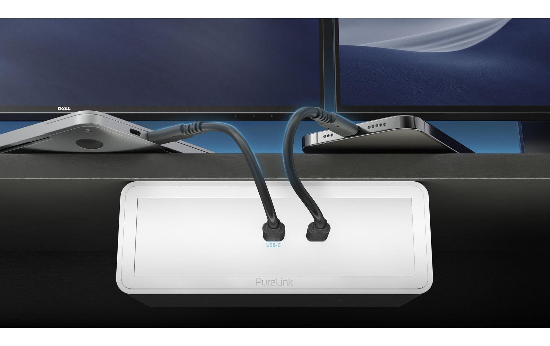 Purelink M2-ENC07-9941 Dockingstation – USB-C, 2× HDMI, 2× USB-A, 100 W PD, GbE