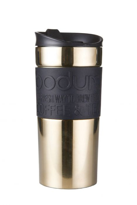 Bodum Thermobecher 11068-17S – 350 ml, 9,0 × 7,0 × 18,3 cm, Edelstahl/Kunststoff, doppelwandig