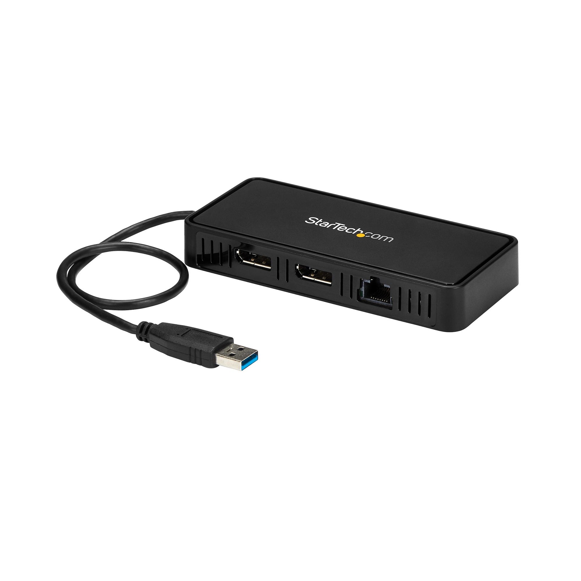 StarTech.com Dockingstation – USB-A, 2× DP, GbE, für Windows/Mac