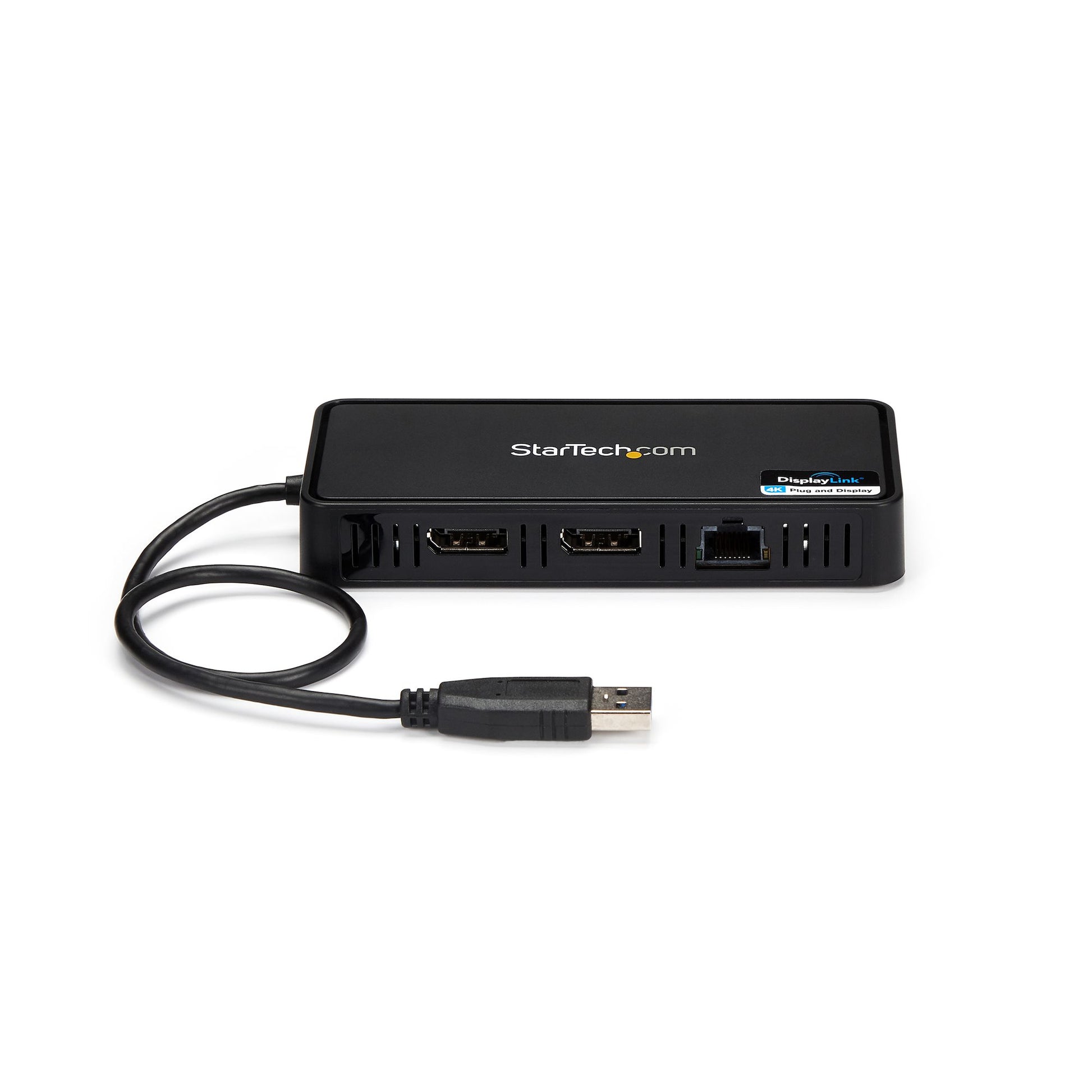 StarTech.com Dockingstation – USB-A, 2× DP, GbE, für Windows/Mac