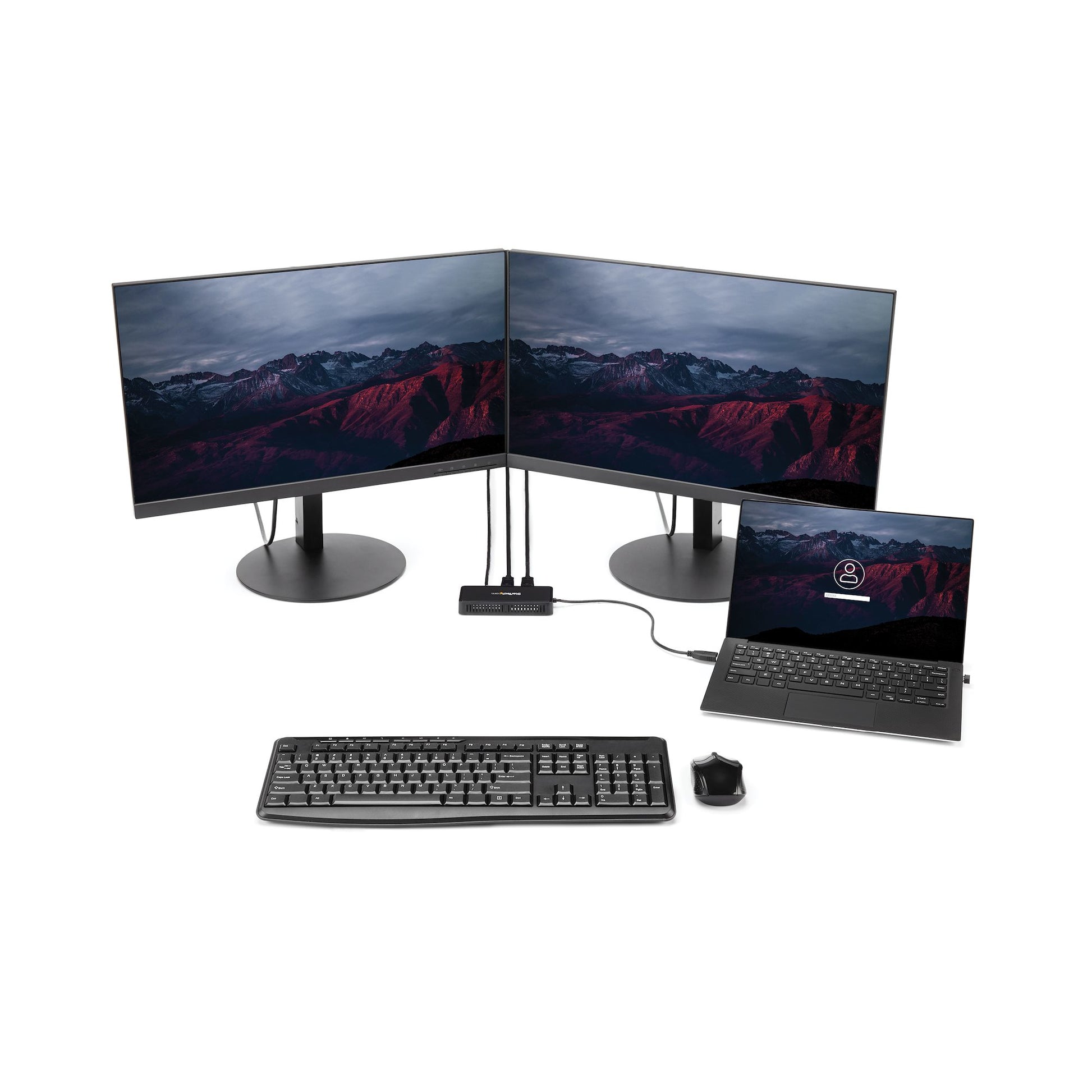 StarTech.com Dockingstation – USB-A, 2× DP, GbE, für Windows/Mac