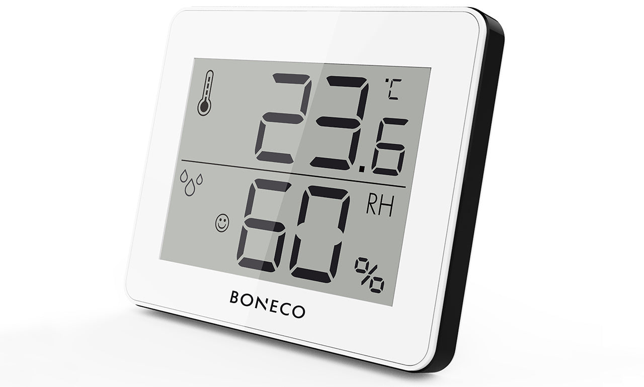 Boneco X200 – Thermo-/Hygrometer, Digital-Display – Weiss