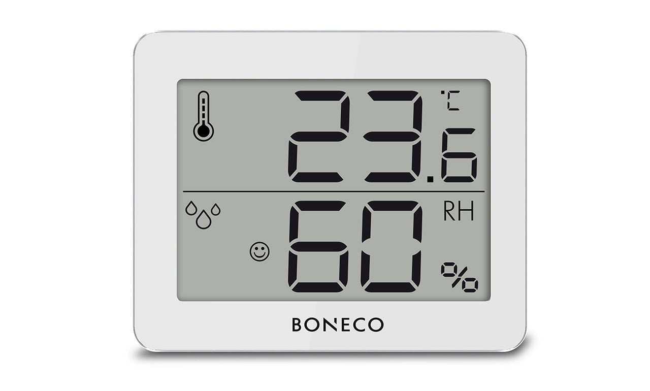 Boneco X200 – Thermo-/Hygrometer, Digital-Display – Weiss