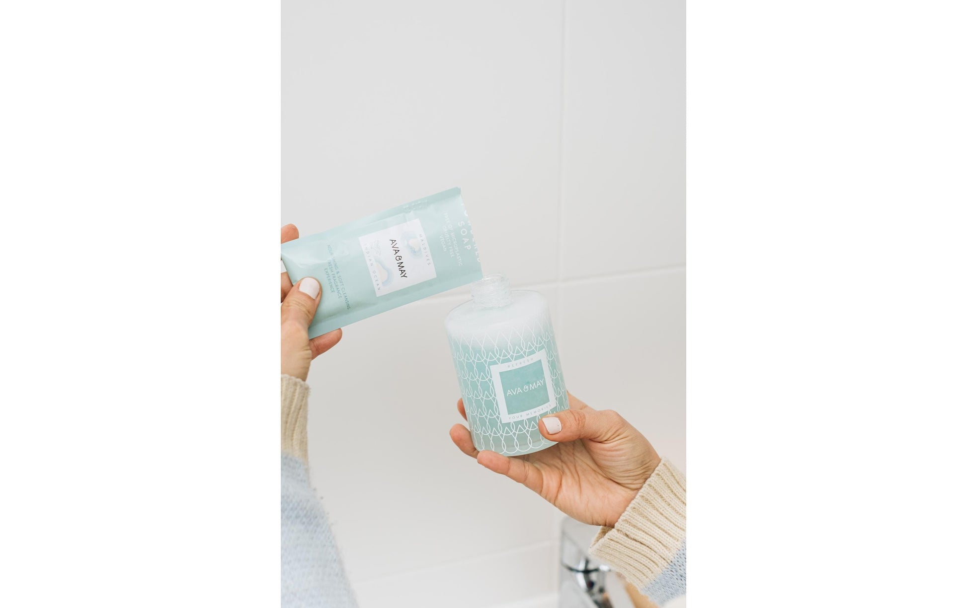 AVA & MAY Seifenpulver – Blumig – 15 g