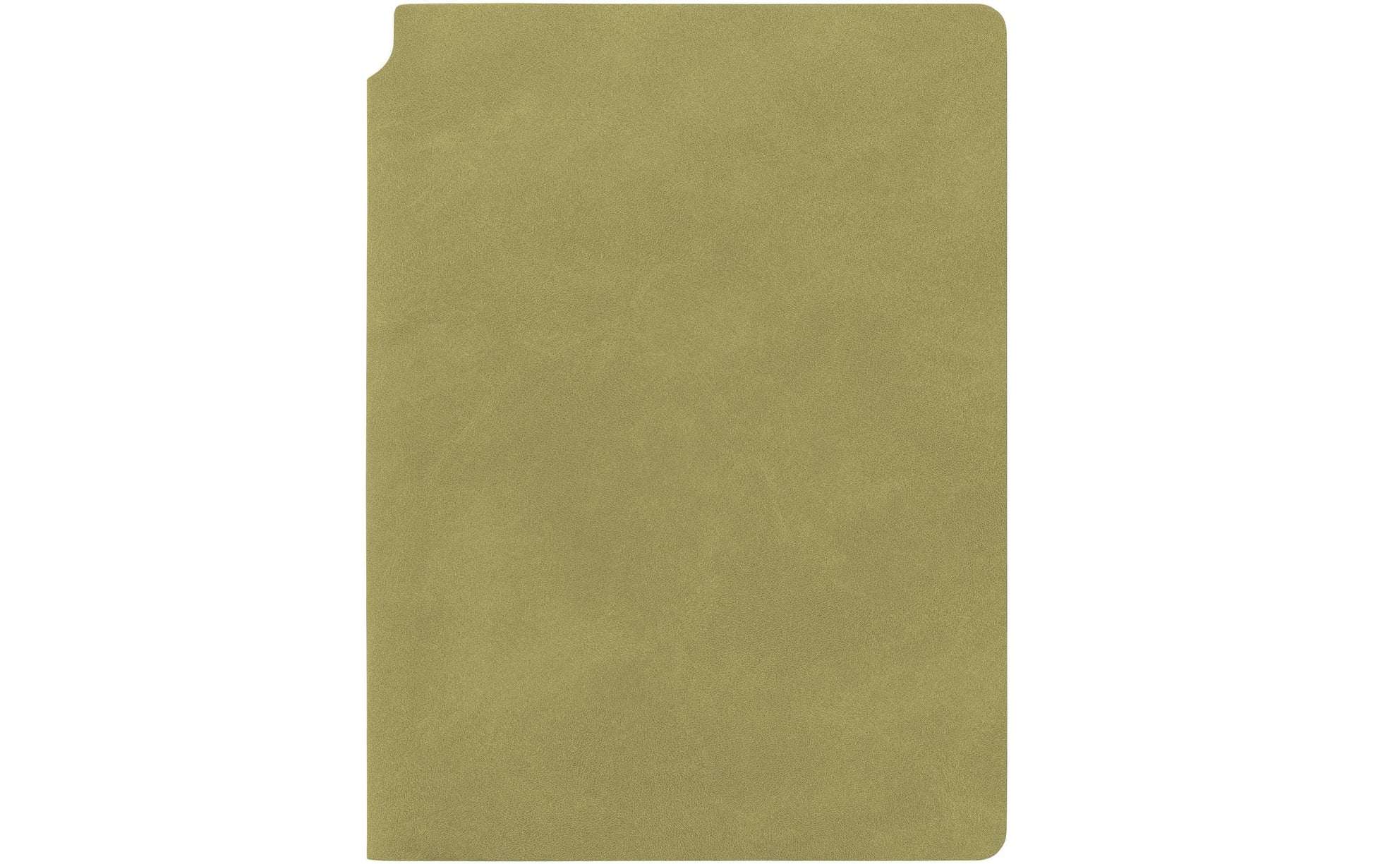 Kolma Smooth Notizbuch – A5 – punktiert – 144 Blatt – 80 g/m² – Stiftschlaufe, Einstecktasche – olive