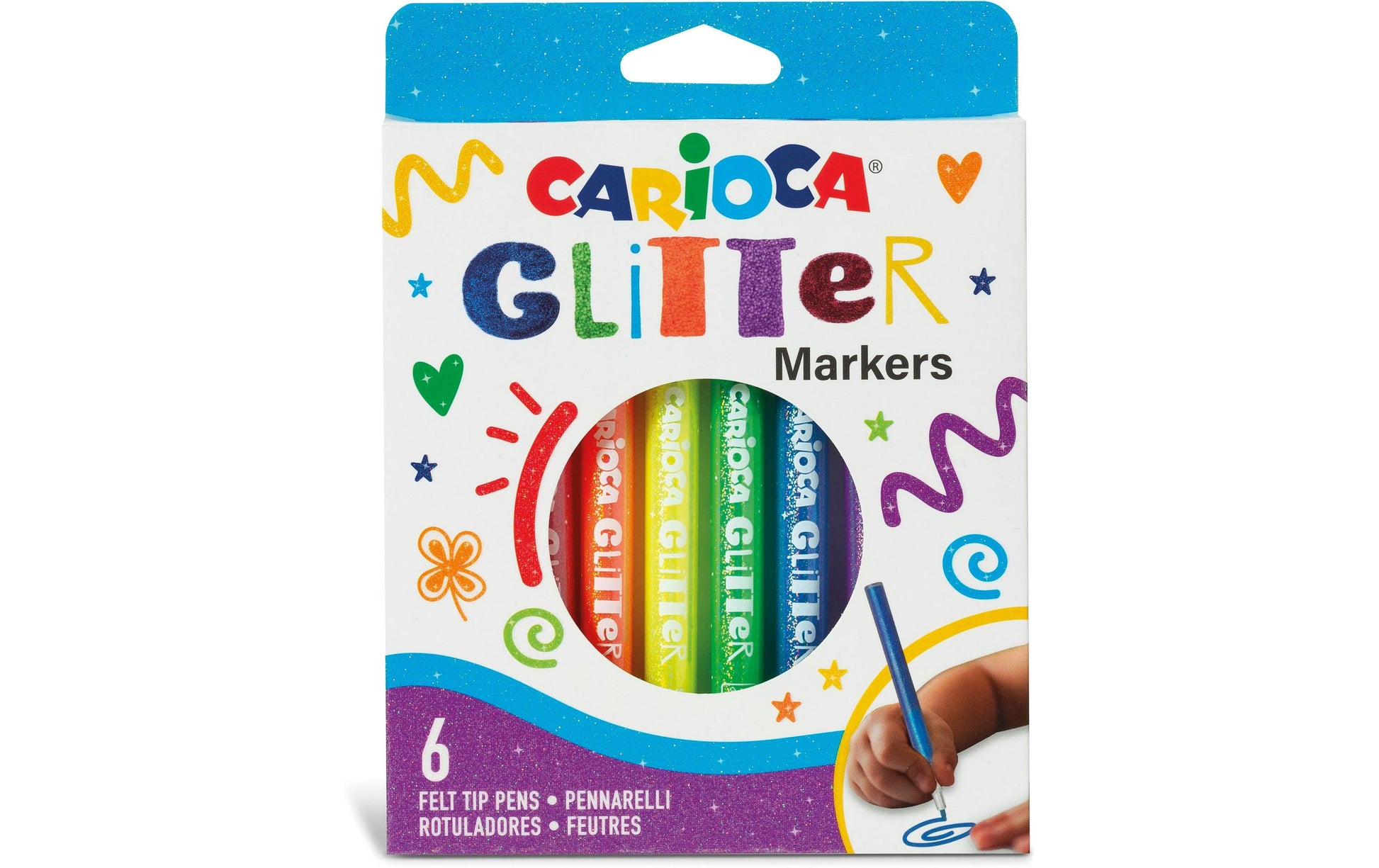 Carioca Filzstifte, 6 Farben