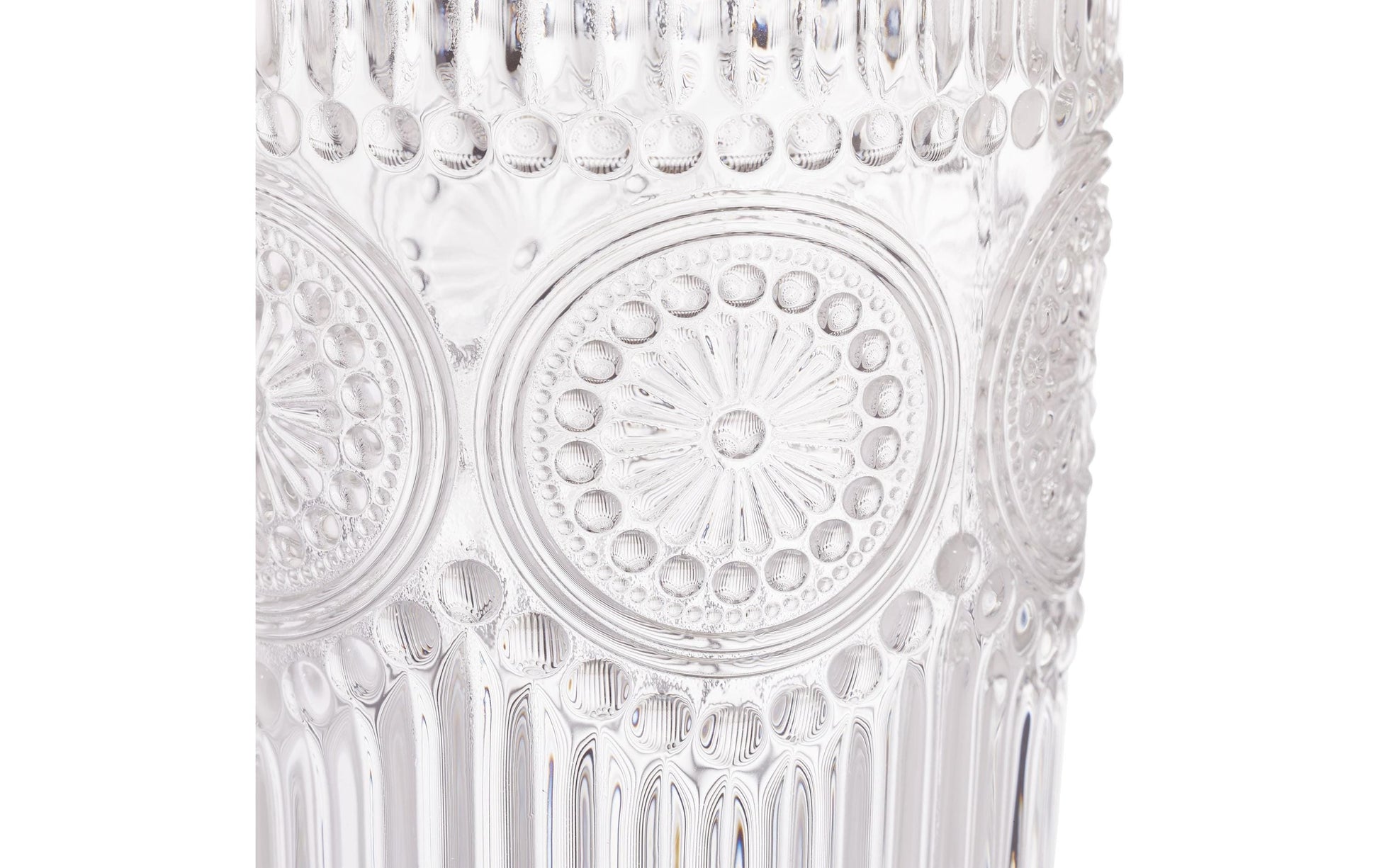 Relaxdays Trinkglas – 300 ml, Ø 8,0 cm, H 13,0 cm, Transparent