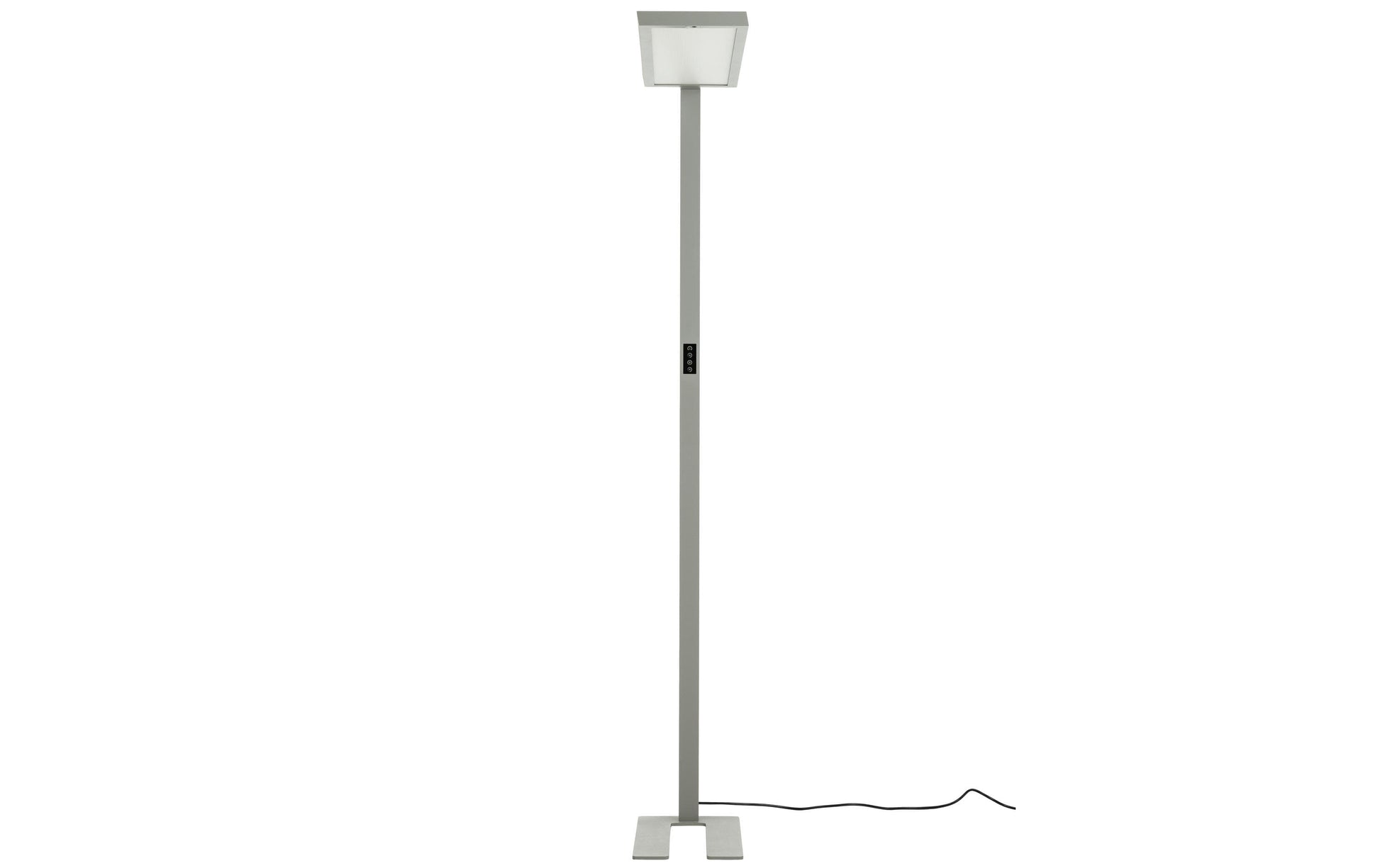 Office Focus Stehleuchte – 12300 lm, 2700–6500 K, dimmbar, Sensor, 195 cm – Grau