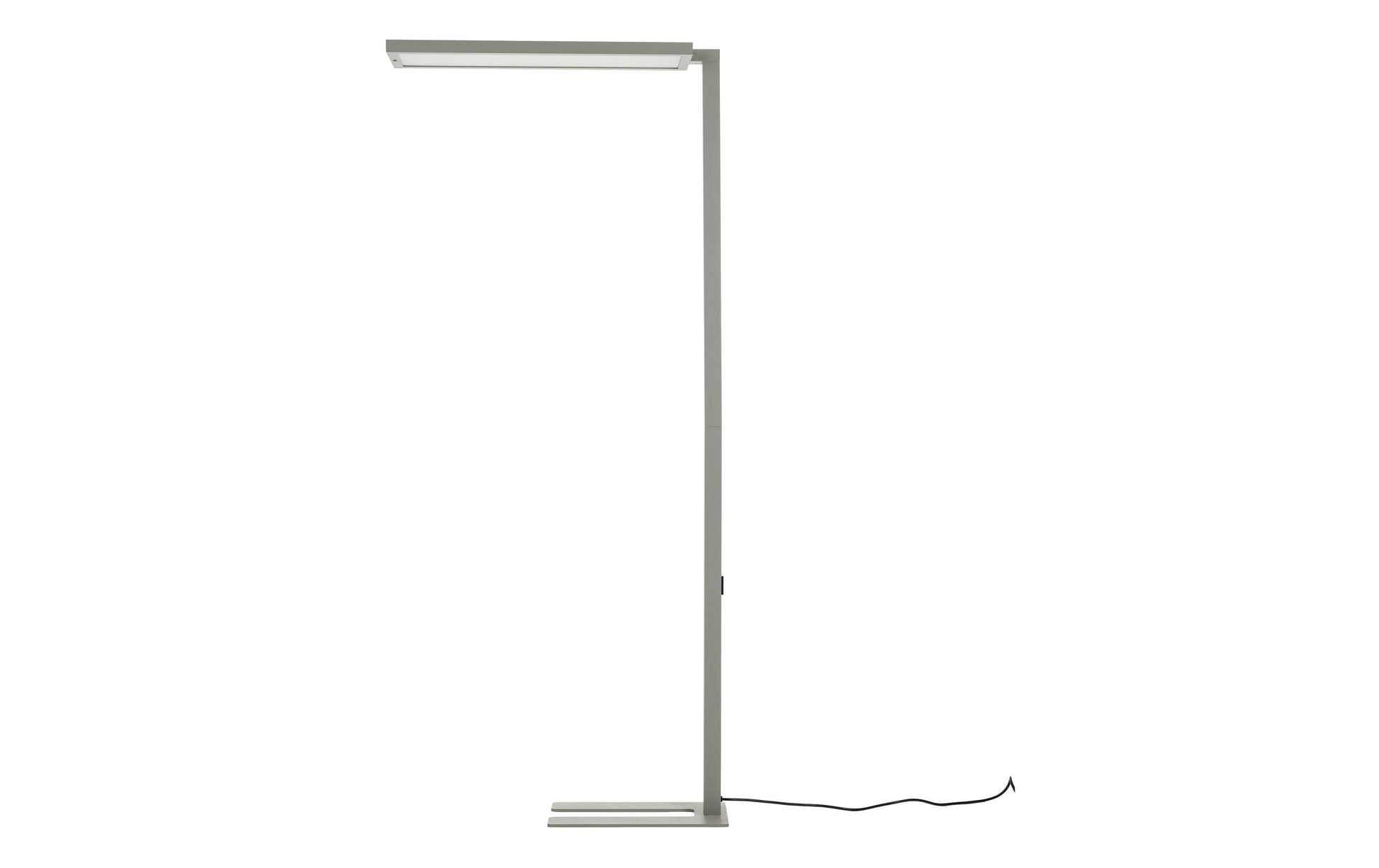 Office Focus Stehleuchte – 12300 lm, 2700–6500 K, dimmbar, Sensor, 195 cm – Grau