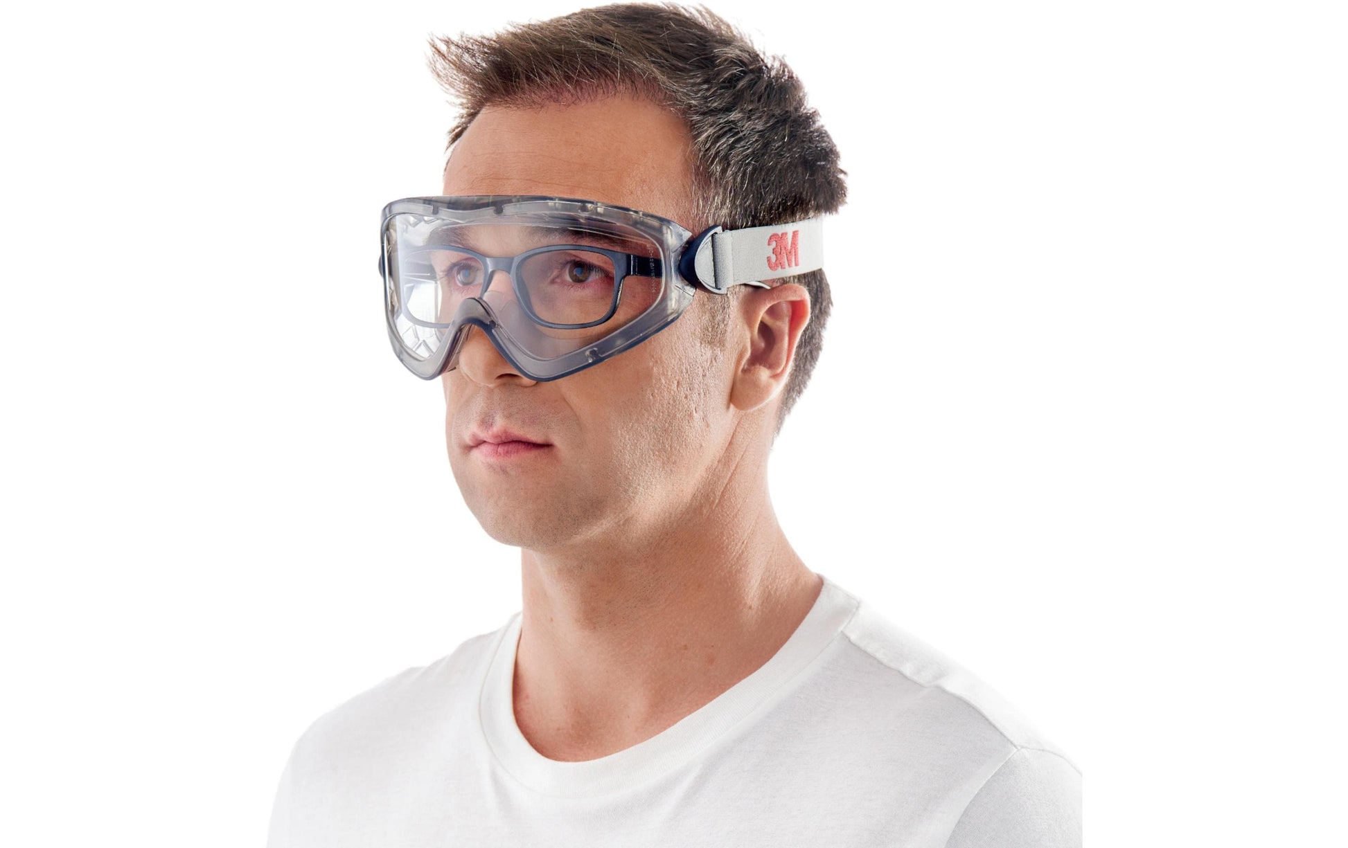 3M Schutzbrille – antibeschlag, kratzfest, EN 166, für Bau-/Renovierungsarbeiten