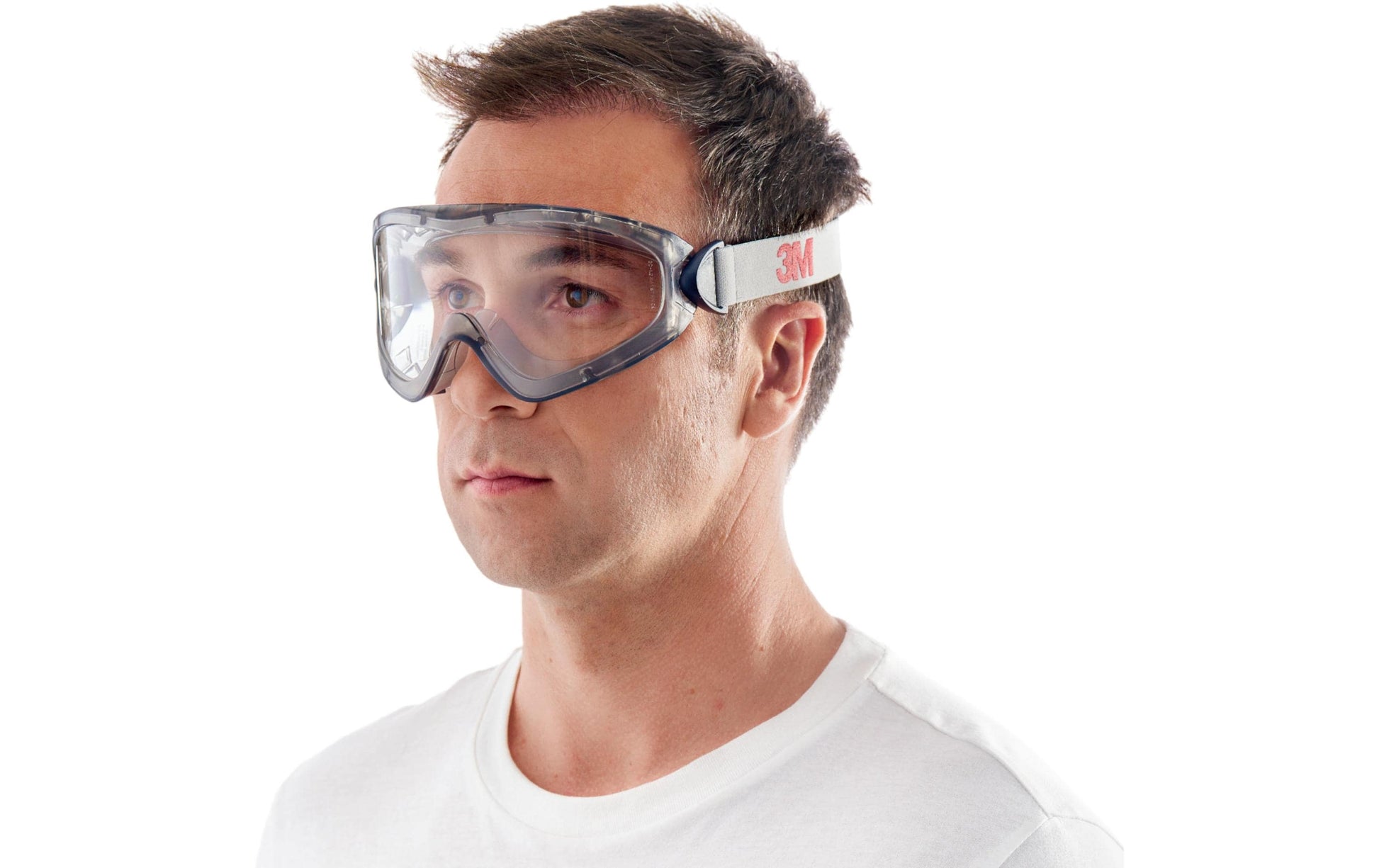 3M Schutzbrille – antibeschlag, kratzfest, EN 166, für Bau-/Renovierungsarbeiten
