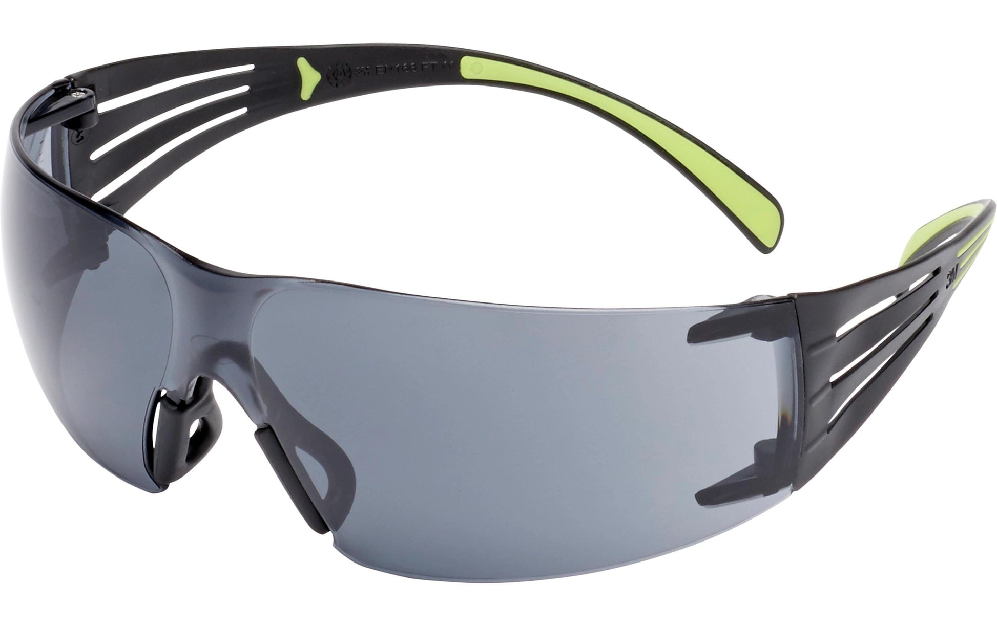 3M Schutzbrille SecureFit SF4000GC1 – grau, kratzfest, schwarz, grün