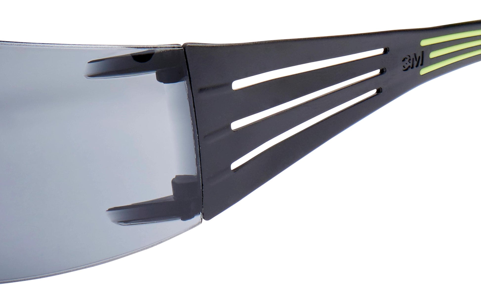 3M Schutzbrille SecureFit SF4000GC1 – grau, kratzfest, schwarz, grün