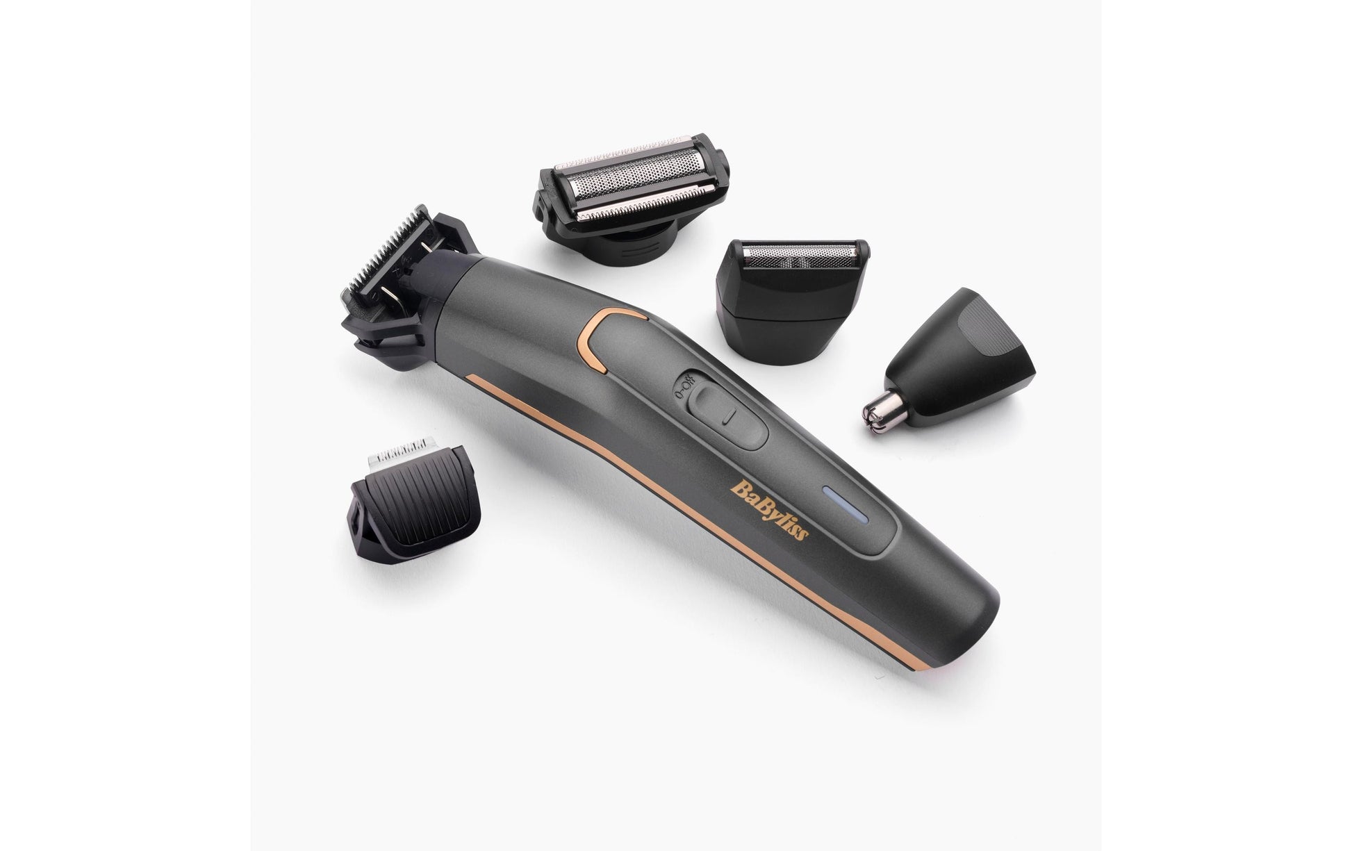 BaByliss Multitrimmer MT987E – kabellos, 70 Min Akku, 1–14 mm Schnittlänge – Graphit