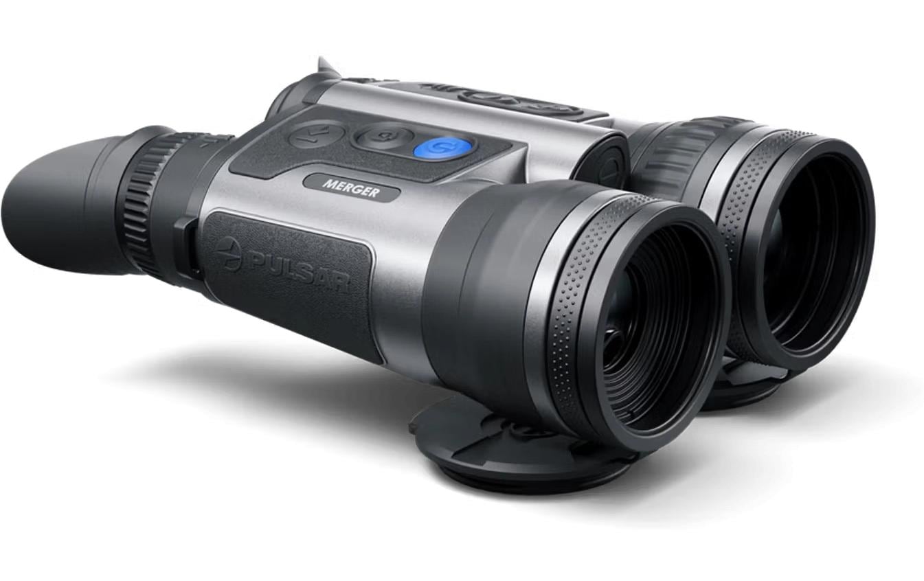 PULSAR Merger XT50 LRF Thermal Bino – IP-Thermalkamera, 1280×1024, 16× Vergrösserung, Schwarz