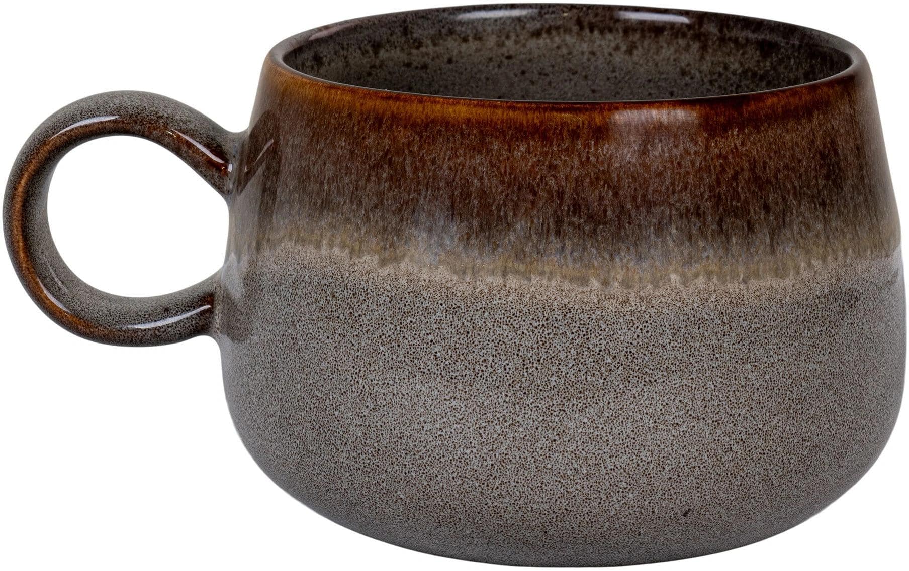 House Nordic Teetasse Selma – 4er Set, 250 ml, Ø 10 cm, H 7,5 cm, Keramik, spülmaschinenfest