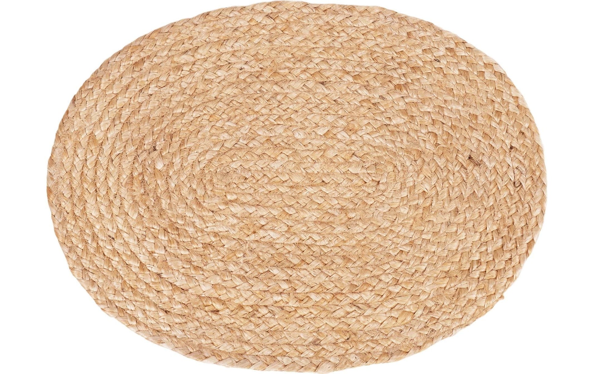 House Nordic Tischset Bombay – oval, Jute, natur, 45 × 35 cm – 4er-Set