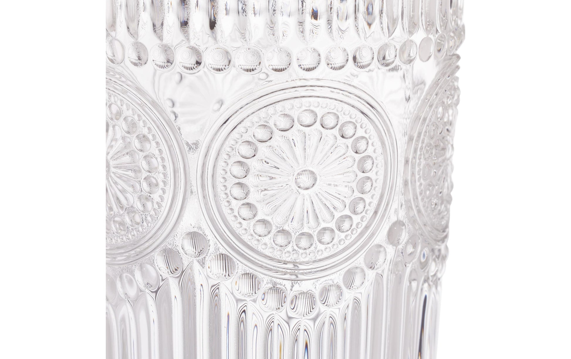 Relaxdays Trinkglas – 300 ml, Ø 8 cm, H 10 cm, Glas, Transparent