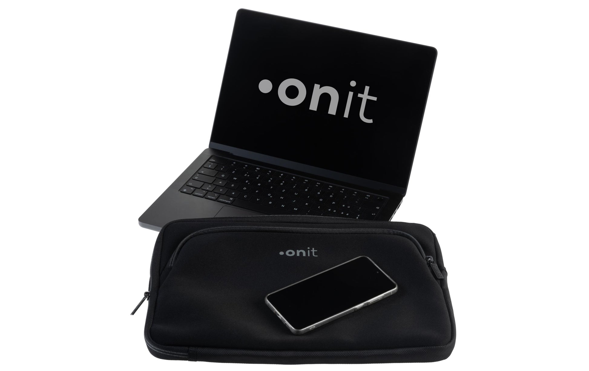 ONIT Notebook-Schutzhülle – für Notebooks bis 15,6" – Schwarz