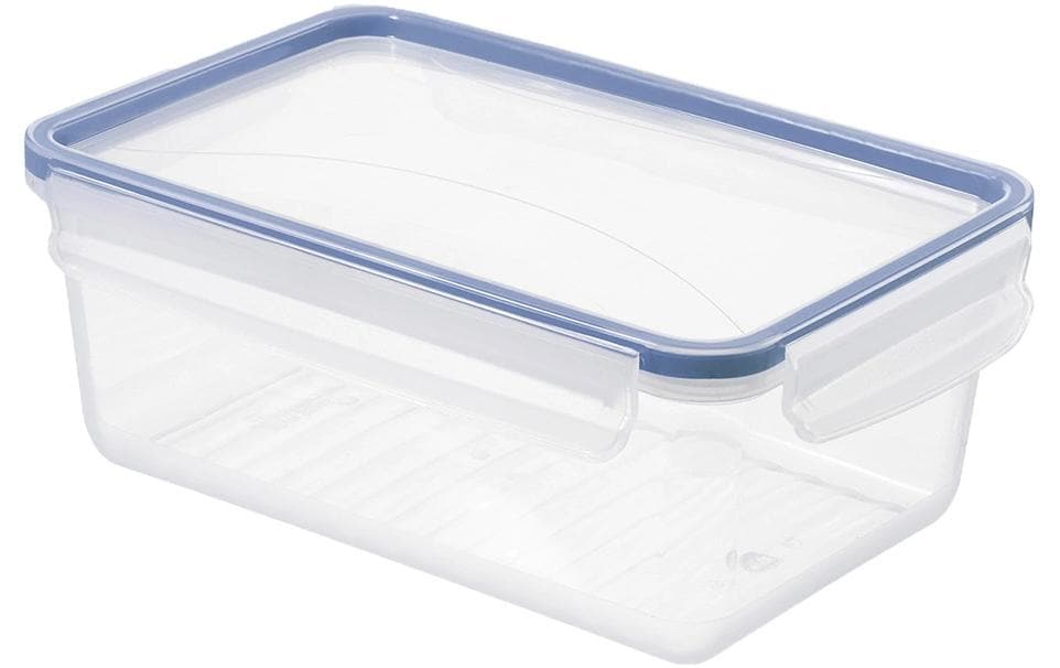 Rotho Kühlschrankdose Clic & Lock – 2 l – rechteckig – 23,9 × 9,2 × 16 cm – PP – transparent