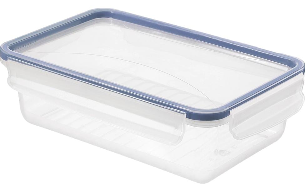Rotho Kühlschrankdose Clic & Lock – 1,5 l – rechteckig – 23,9 × 7,1 × 16 cm – PP – transparent