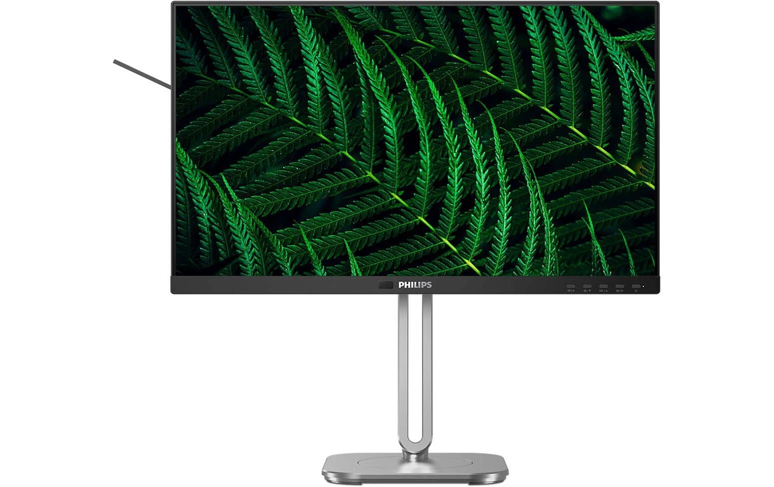 Philips 24B2G5301/00 – Monitor, 23,8", IPS, 100 Hz, 300 cd/m², Daisy Chain, KVM, USB-Hub, VESA 100 × 100, Grau