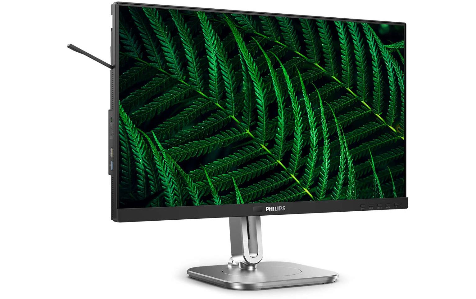 Philips 24B2G5301/00 – Monitor, 23,8", IPS, 100 Hz, 300 cd/m², Daisy Chain, KVM, USB-Hub, VESA 100 × 100, Grau