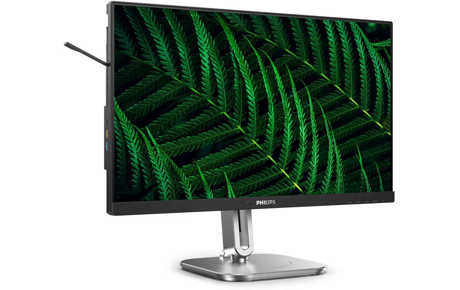 Philips 24B2G5200/00 – Monitor, 23,8" 1920 × 1080 (Full HD), IPS, 100 Hz, 300 cd/m², VESA 100 × 100, Grau