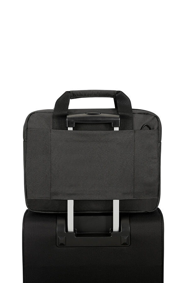 Samsonite Network 3 Notebook-Tasche – für Notebooks bis 14,1", 10 l, Aufsteckfunktion, Polyester, schwarz
